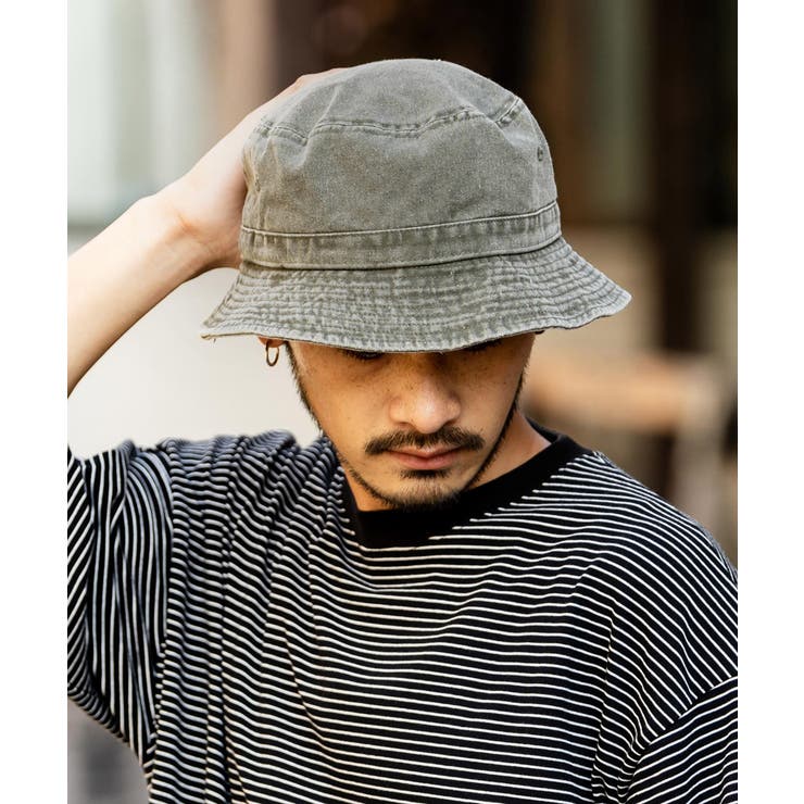 newhattan NVG CREW バケットハット S/M newhattan 【ネコポス配送可】 NEWHATTAN ニューハッタン Bucket