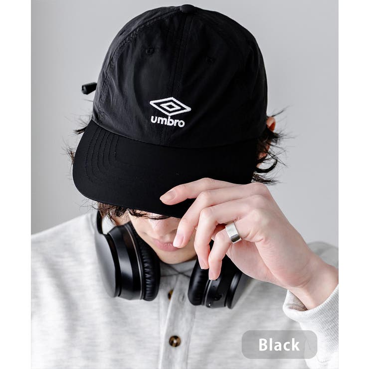 ブラック | UMBRO 別注 ベースボールキャップ | Rocky Monroe
