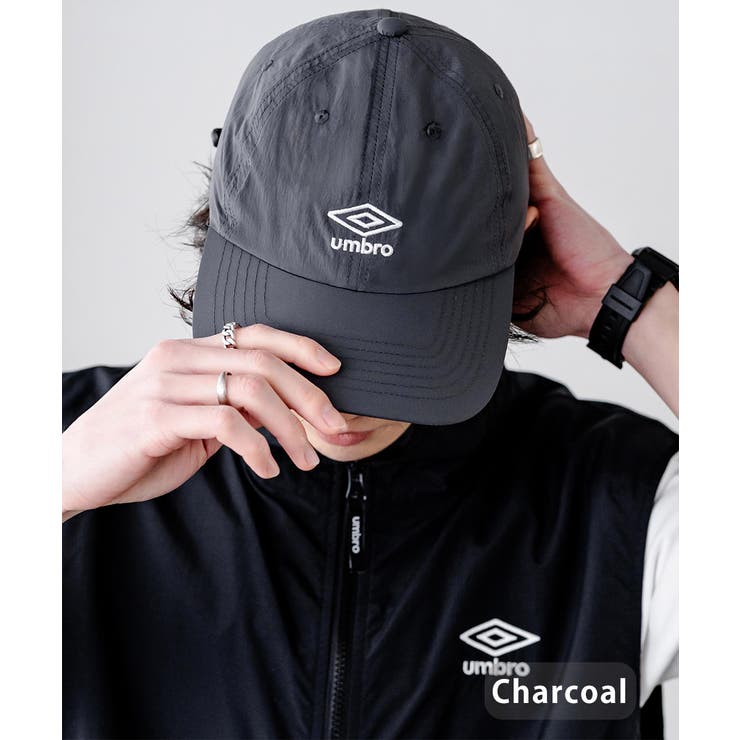 チャコール | UMBRO 別注 ベースボールキャップ | Rocky Monroe