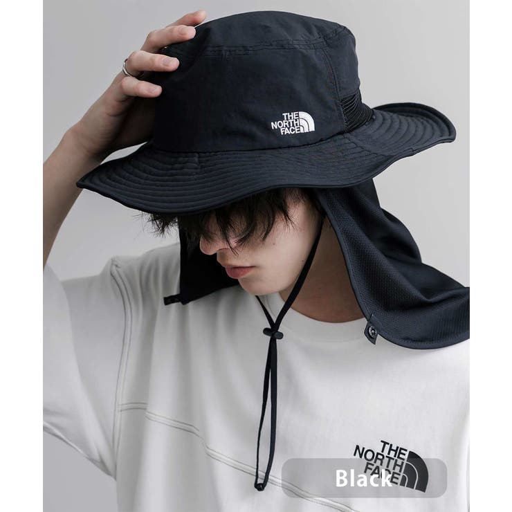 ブラック | THENORTHFACE アドベンチャーハット シールドハット | Rocky Monroe
