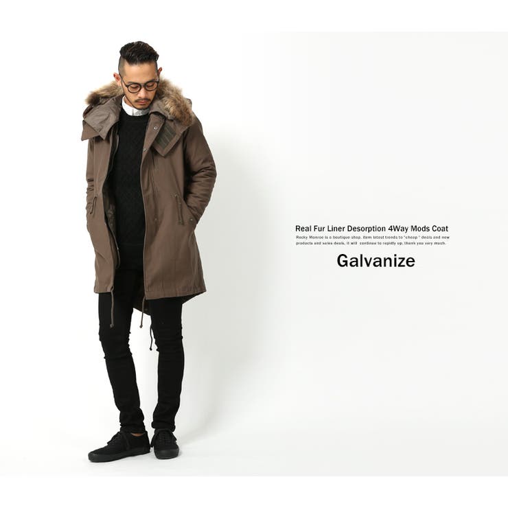 モッズコート メンズ ロング[品番：OE000004520]｜Rocky Monroe