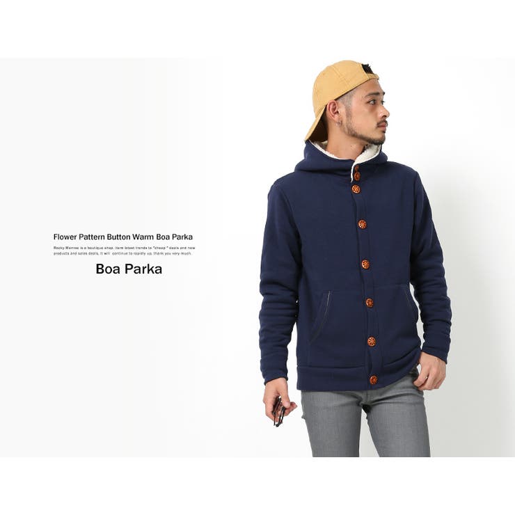 パーカー メンズ ボア | Rocky Monroe | 詳細画像7 