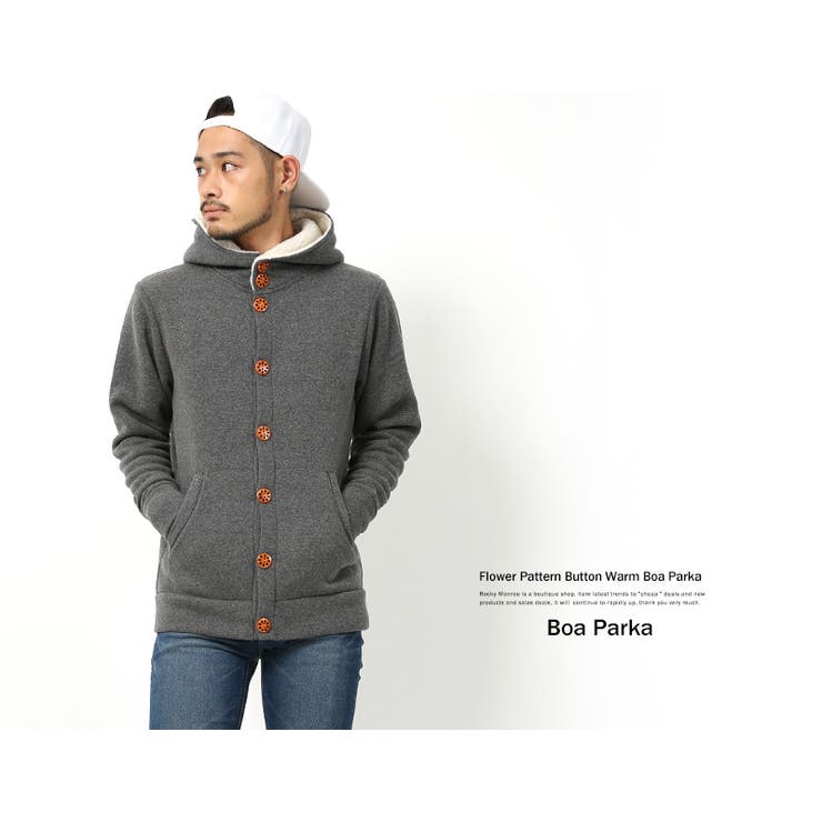 パーカー メンズ ボア | Rocky Monroe | 詳細画像12 