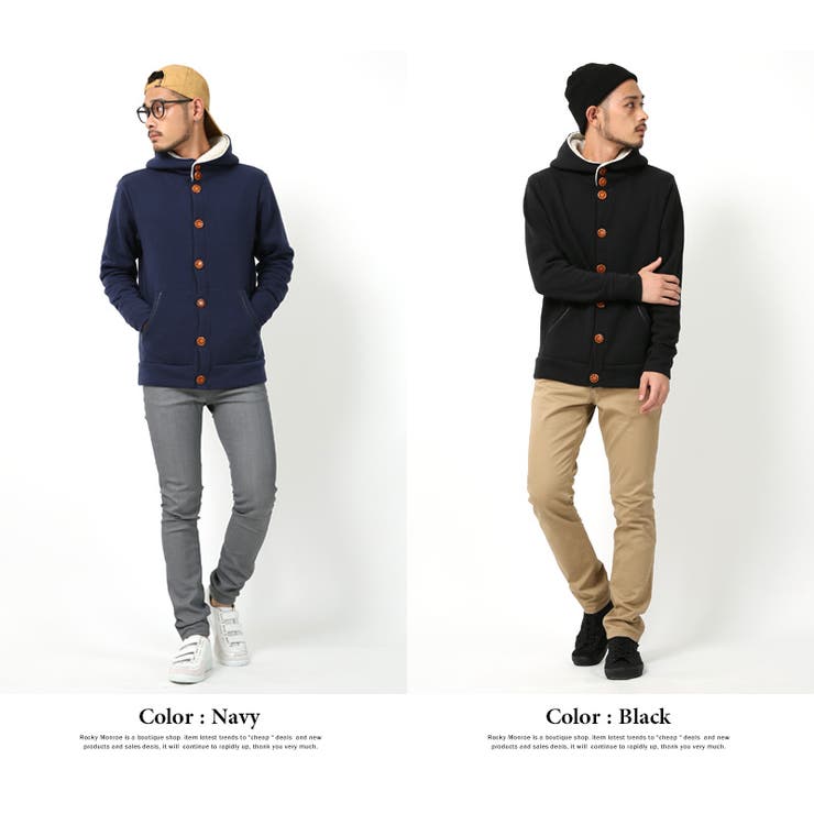 パーカー メンズ ボア | Rocky Monroe | 詳細画像2 