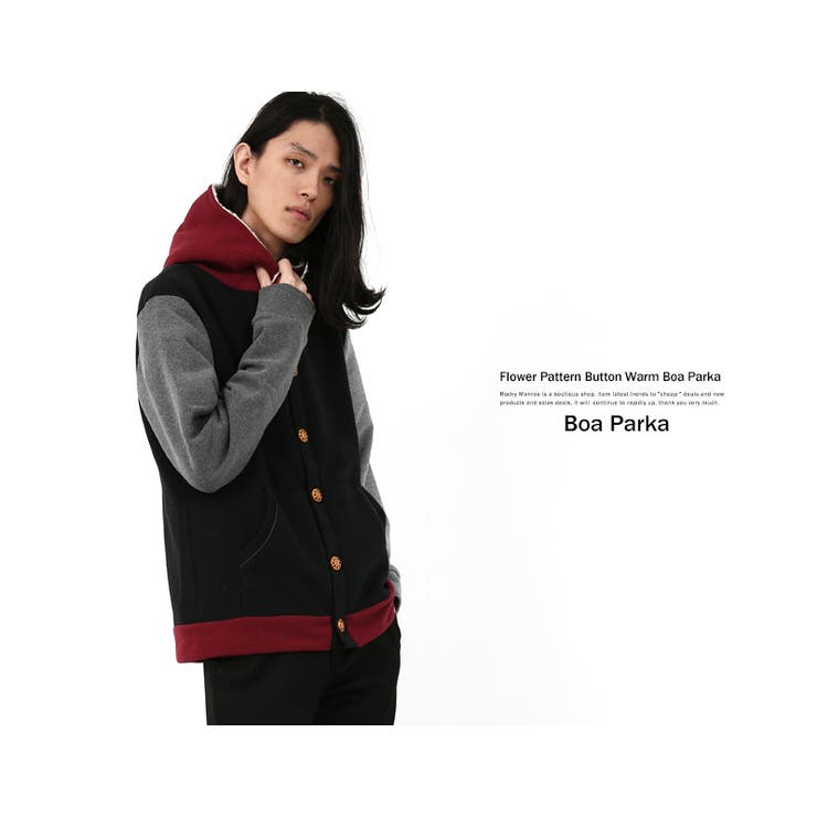 パーカー メンズ ボア | Rocky Monroe | 詳細画像17 