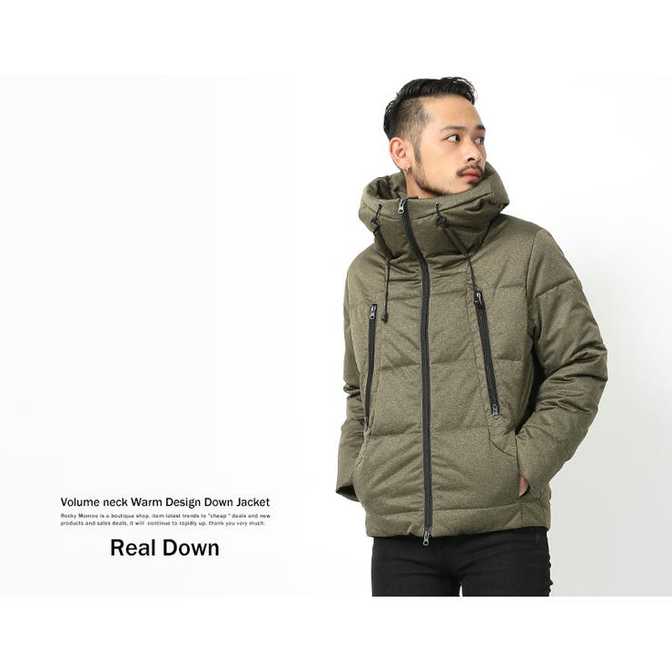 ダウンジャケット メンズ 軽量[品番：OE000004572]｜Rocky