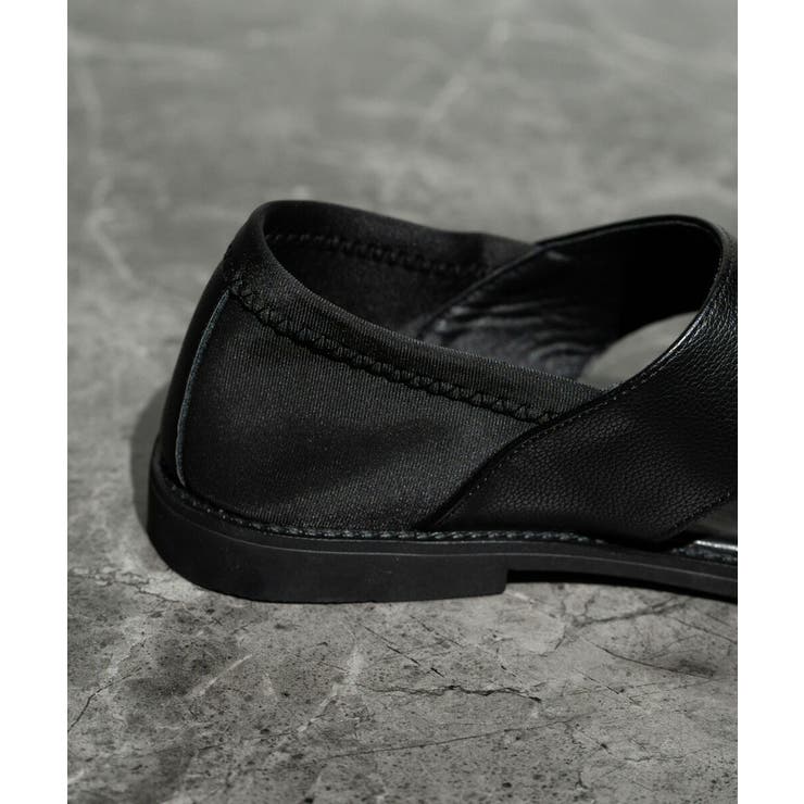 レザーサンダル かかと付き フェイク | Rocky Monroe | 詳細画像9 