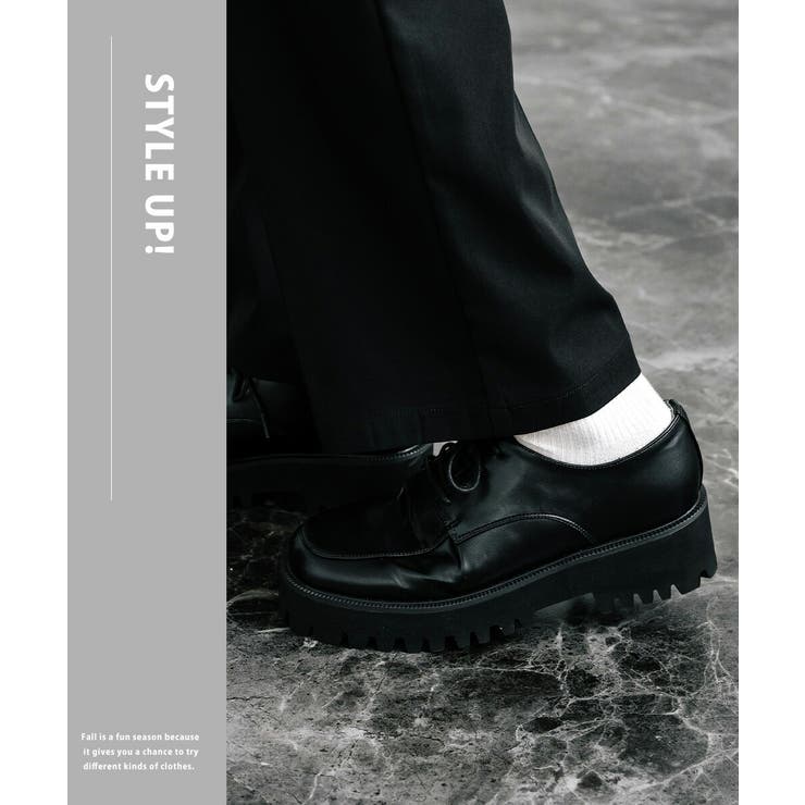 ドレスシューズ フェイクレザー 厚底[品番：OE000008342]｜Rocky