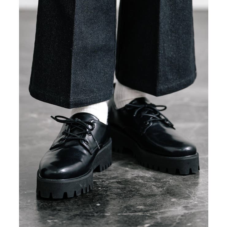 ドレスシューズ フェイクレザー 厚底[品番：OE000008343]｜Rocky