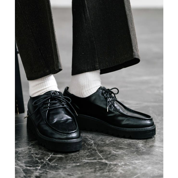 ドレスシューズ フェイクレザー 厚底[品番：OE000008344]｜Rocky