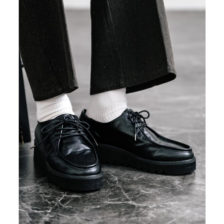 ドレスシューズ フェイクレザー 厚底[品番：OE000008344]｜Rocky