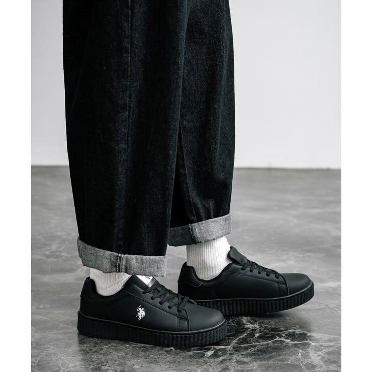 USPOLOASSN スニーカー 厚底 | Rocky Monroe | 詳細画像3 