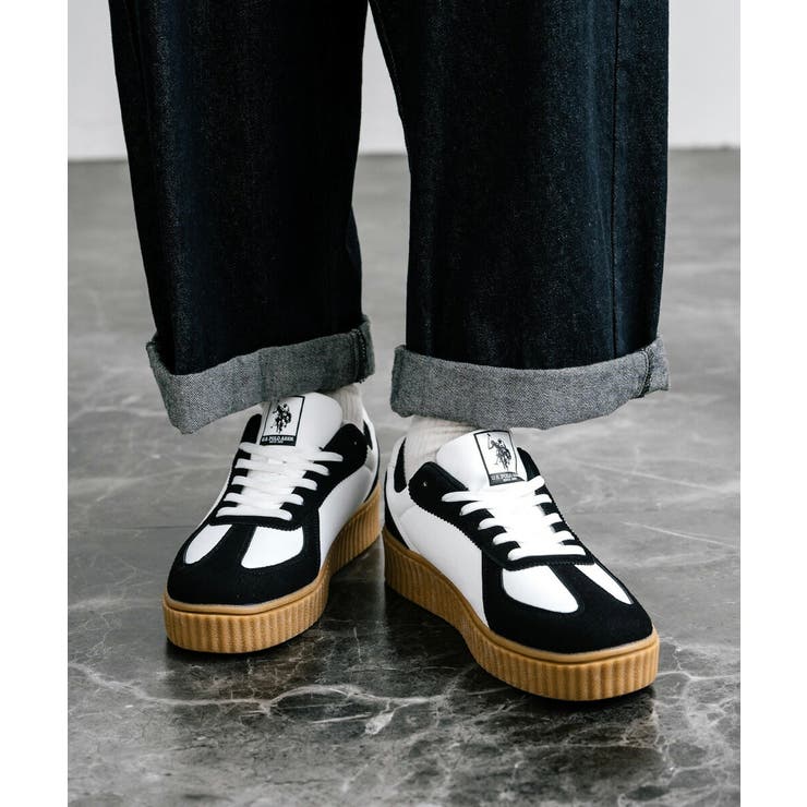 USPOLOASSN スニーカー 異素材切替 | Rocky Monroe | 詳細画像7 