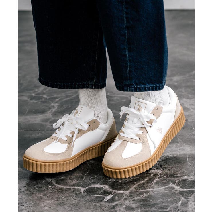 USPOLOASSN スニーカー 異素材切替 | Rocky Monroe | 詳細画像24 