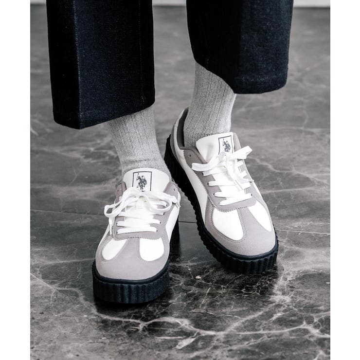 USPOLOASSN スニーカー 異素材切替 | Rocky Monroe | 詳細画像28 