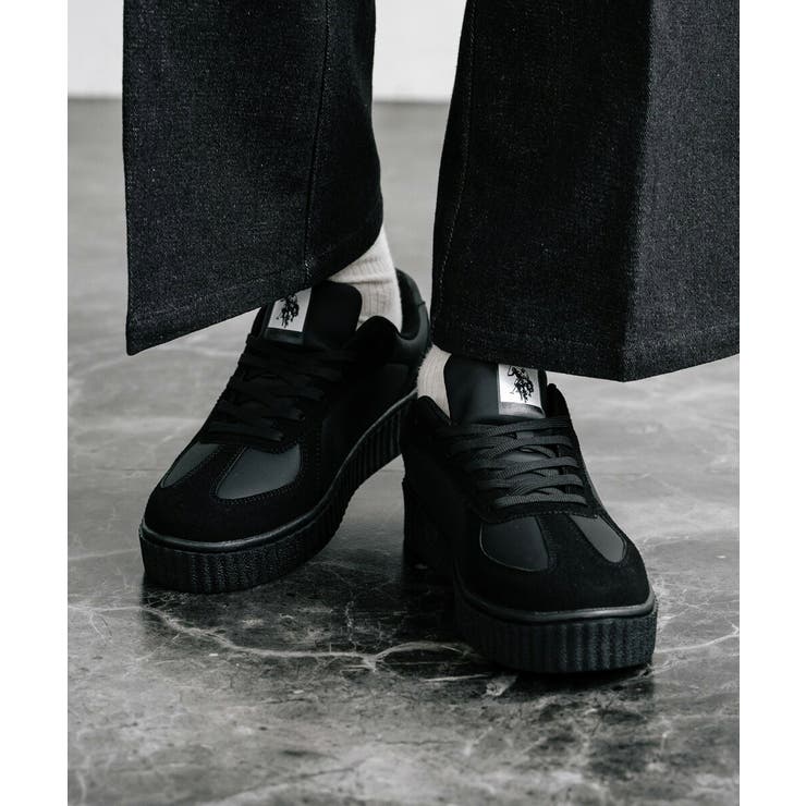 USPOLOASSN スニーカー 異素材切替 | Rocky Monroe | 詳細画像2 