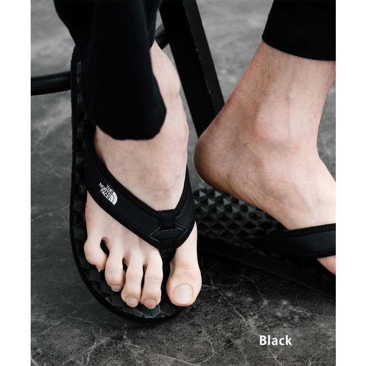 ブラック | THENORTHFACE トングサンダル EVA | Rocky Monroe