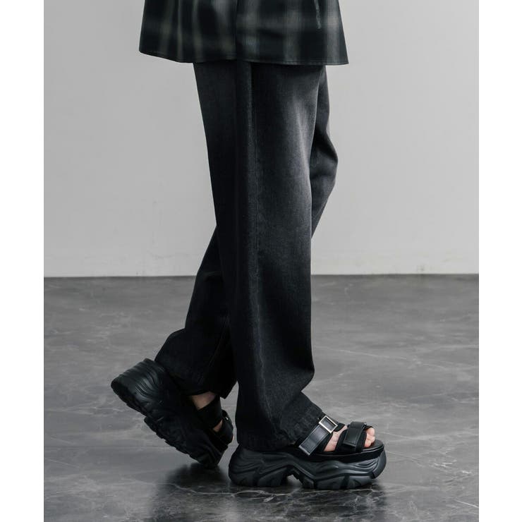 ストラップサンダル 9cmハイソール フェイクレザー | Rocky Monroe | 詳細画像8 