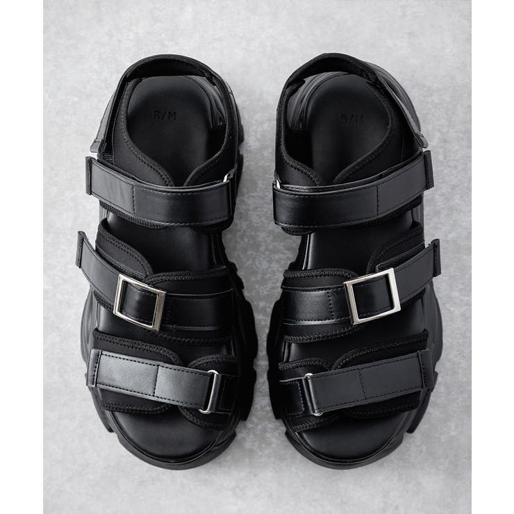 ストラップサンダル 9cmハイソール フェイクレザー | Rocky Monroe | 詳細画像15 