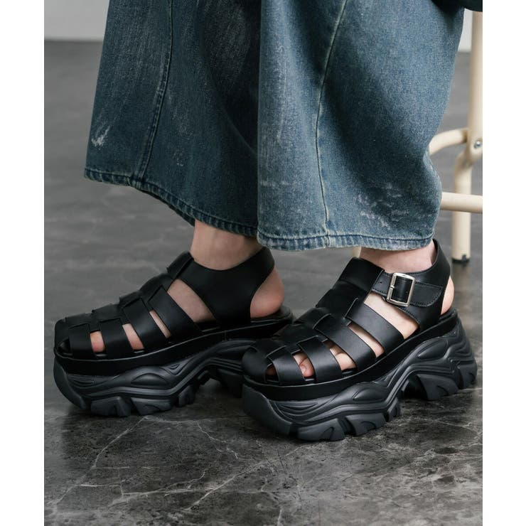 グルカサンダル 9cmハイソール 厚底 | Rocky Monroe | 詳細画像2 