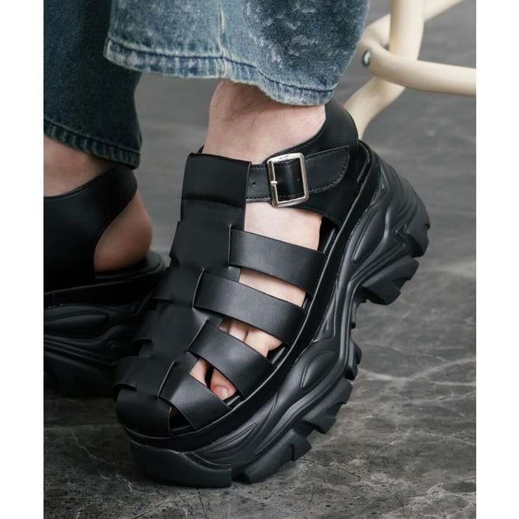 グルカサンダル 9cmハイソール 厚底 | Rocky Monroe | 詳細画像4 