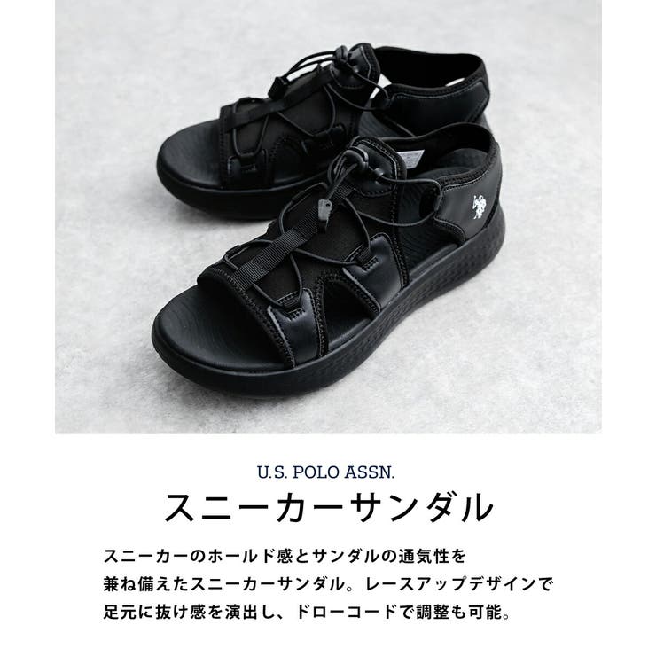 USPOLOASSN スニーカーサンダル 厚底 | Rocky Monroe | 詳細画像16 