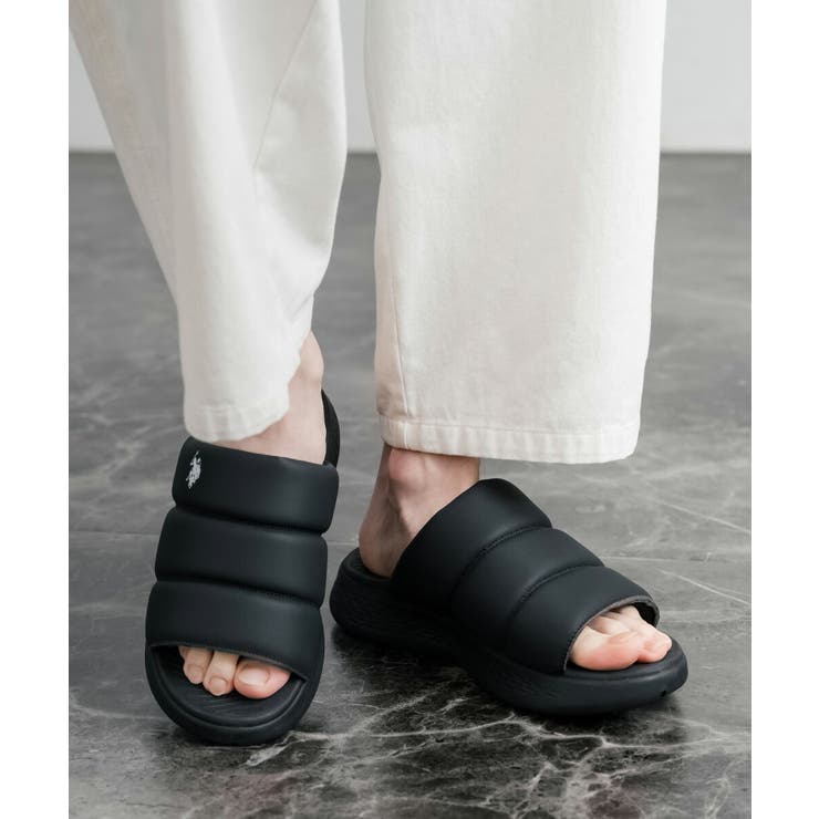 USPOLOASSN スライドサンダル 厚底 | Rocky Monroe | 詳細画像2 