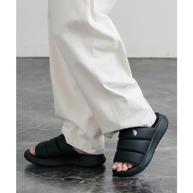 USPOLOASSN スライドサンダル 厚底 | Rocky Monroe | 詳細画像3 