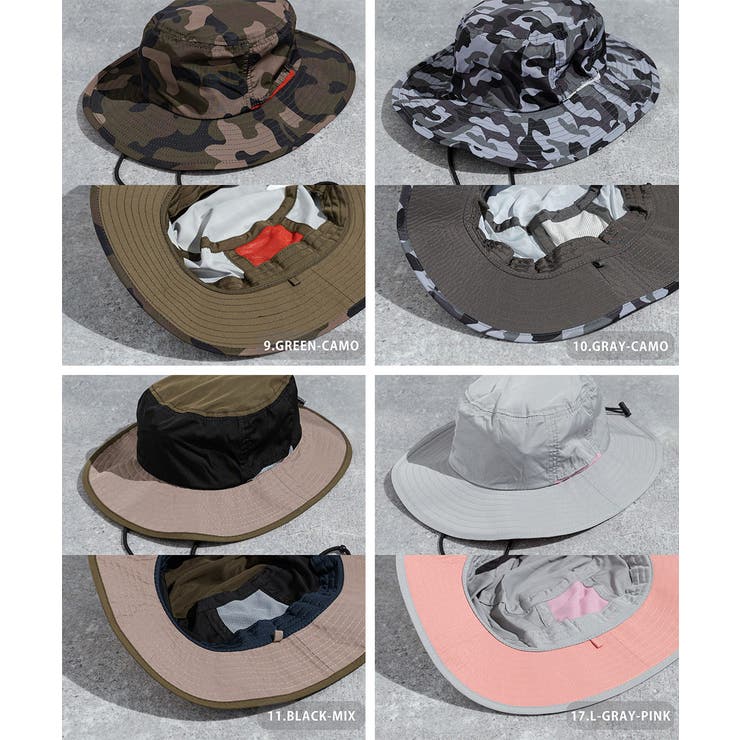 アドベンチャーハット サファリハット バケットハット | Rocky Monroe | 詳細画像37 