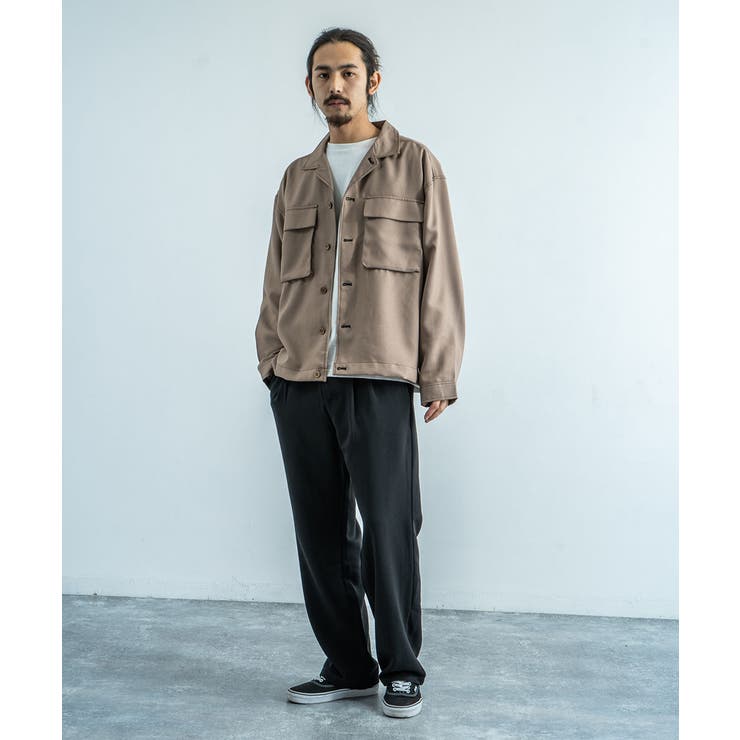 ワークジャケット 開襟シャツ メンズ[品番：OE000005615]｜Rocky