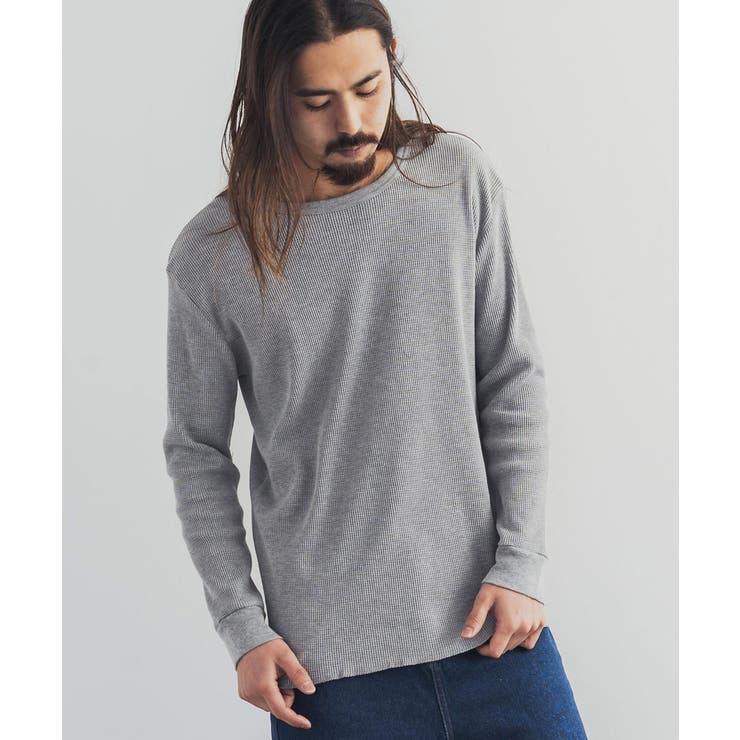 Tシャツ ワッフル サーマル[品番：OE000006010]｜Rocky Monroe