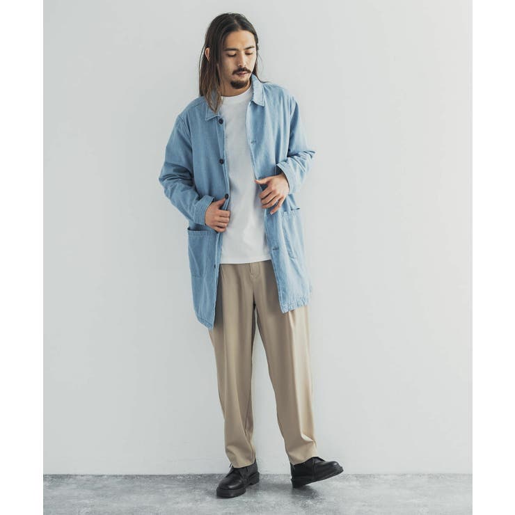 デニムショップコート メンズ レディース[品番：OE000005991