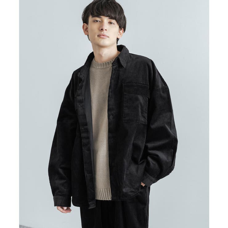 コーデュロイセットアップ メンズ ワイドジャケット[品番：OE000006416