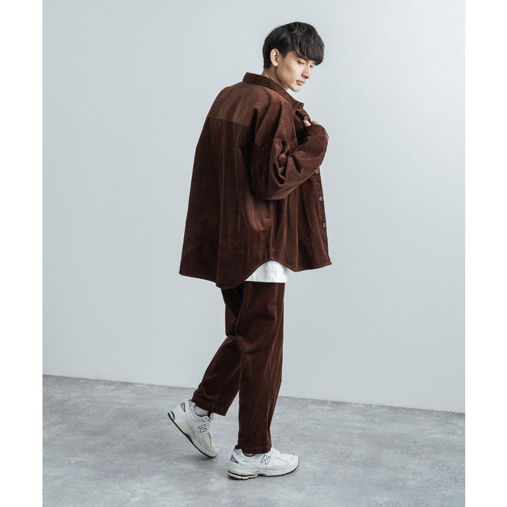 コーデュロイセットアップ メンズ ワイドジャケット[品番：OE000006416