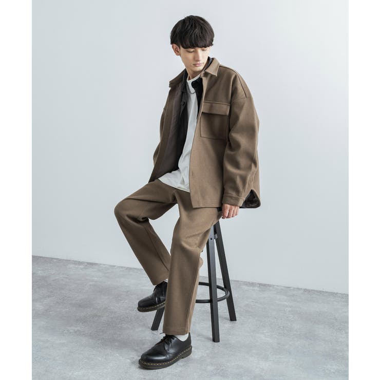 セットアップ メンズ ワイドジャケット[品番：OE000006419]｜Rocky