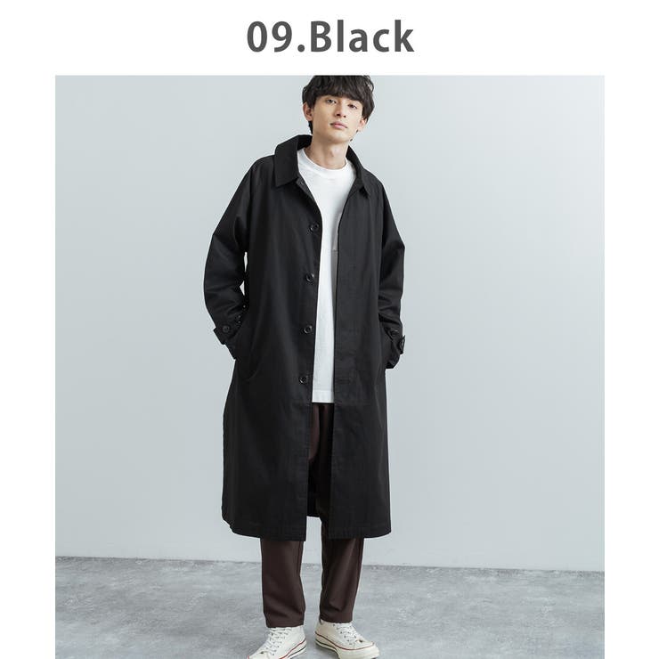MEN’S MELROSE モッズコート MEN'S MELROSE ステンカラーコート コート リサイクルナイロン