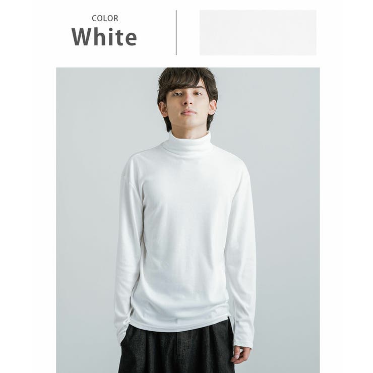 syl3733AURALEE ハイネック長袖Tシャツ 4 ホワイト syl3733様専用AURALEE ハイネック長袖Tシャツ 4 ホワイト