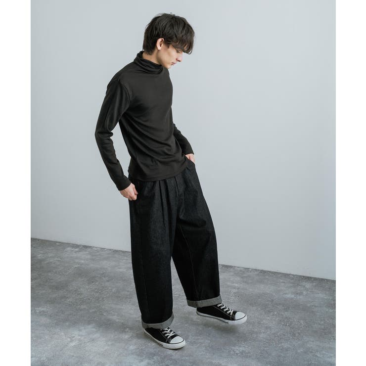 タートルネックTシャツ メンズ レディース[品番：OE000006296