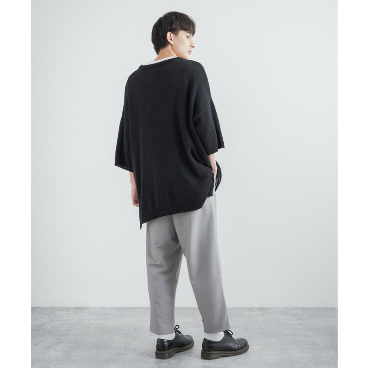 ワイドパンツ メンズ スラックス[品番：OE000005790]｜Rocky