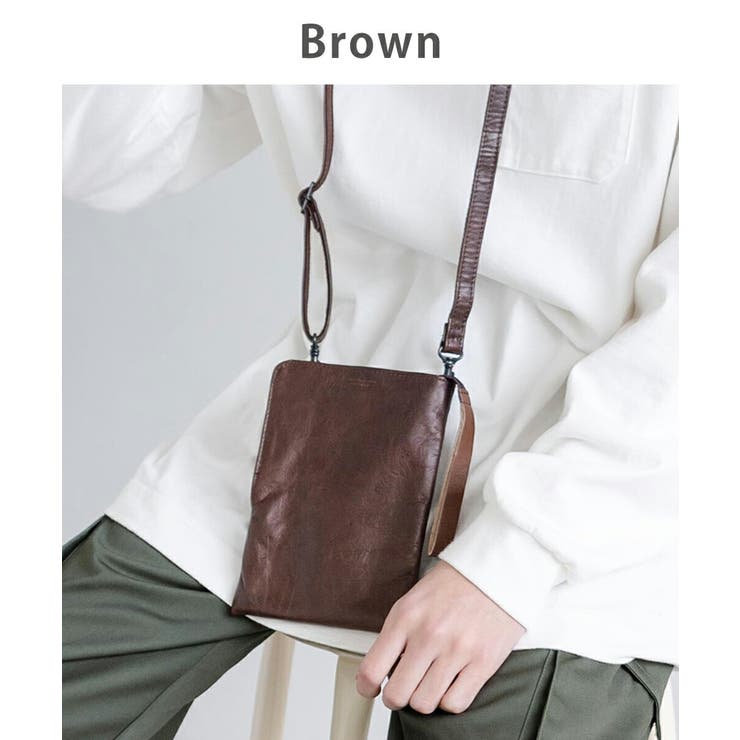 ミニショルダーバッグ 縦型 メンズ | Rocky Monroe | 詳細画像5 