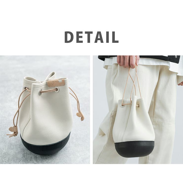 ブラック レザー ヴィヴィアン バケツ バッグ 巾着 Brandol / Vivienne Westwood ヴィヴィアンウエストウッド