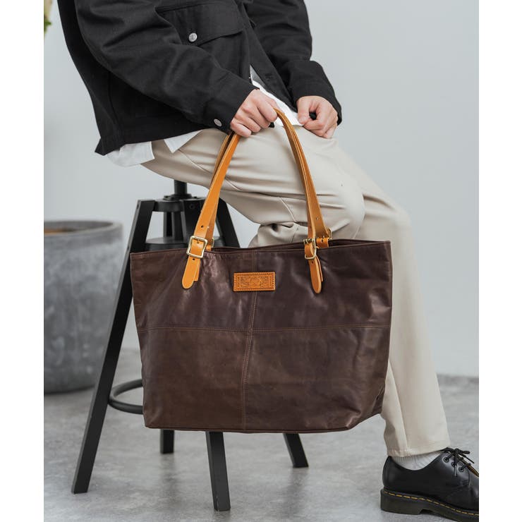 ビッグトートバッグ 馬革 本革 | Rocky Monroe | 詳細画像17 