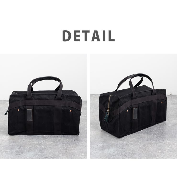 ボストンバッグ パラフィンキャンバス 日本製[品番：OE000007120 