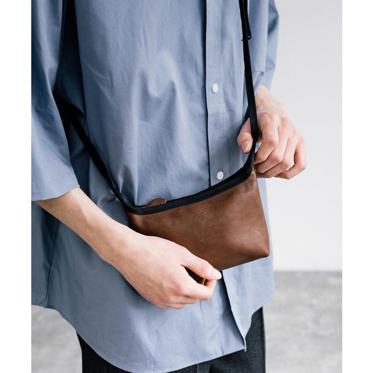 ショルダーバッグ ポシェット 馬革 | Rocky Monroe | 詳細画像5 