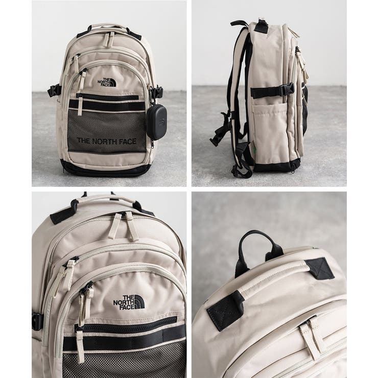 THE NORTH FACE ホワイトバックパック THE NORTH FACE デイバック リュック ザ・ノースフェイス WHITE