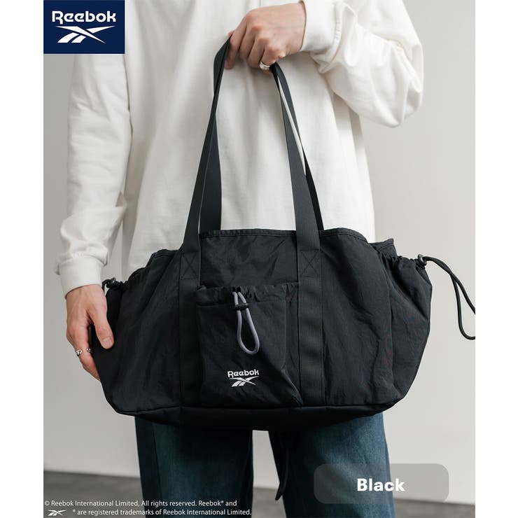 ブラック | Reebok ショルダーバッグ 2WAY | Rocky Monroe