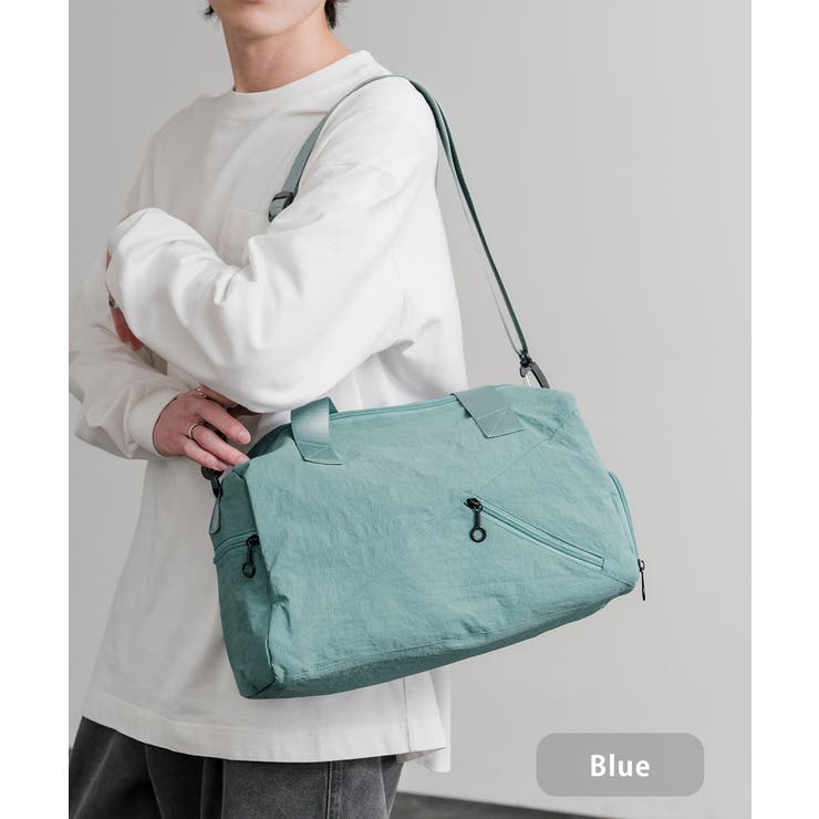ブルー | ボストンバッグ 2WAY ショルダー | Rocky Monroe