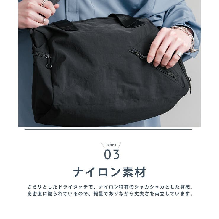 ボストンバッグ 2WAY ショルダー | Rocky Monroe | 詳細画像29 