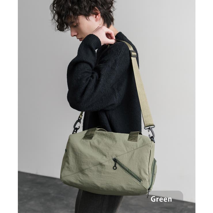 グリーン | ボストンバッグ 2WAY ショルダー | Rocky Monroe