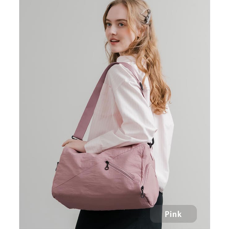 ピンク | ボストンバッグ 2WAY ショルダー | Rocky Monroe